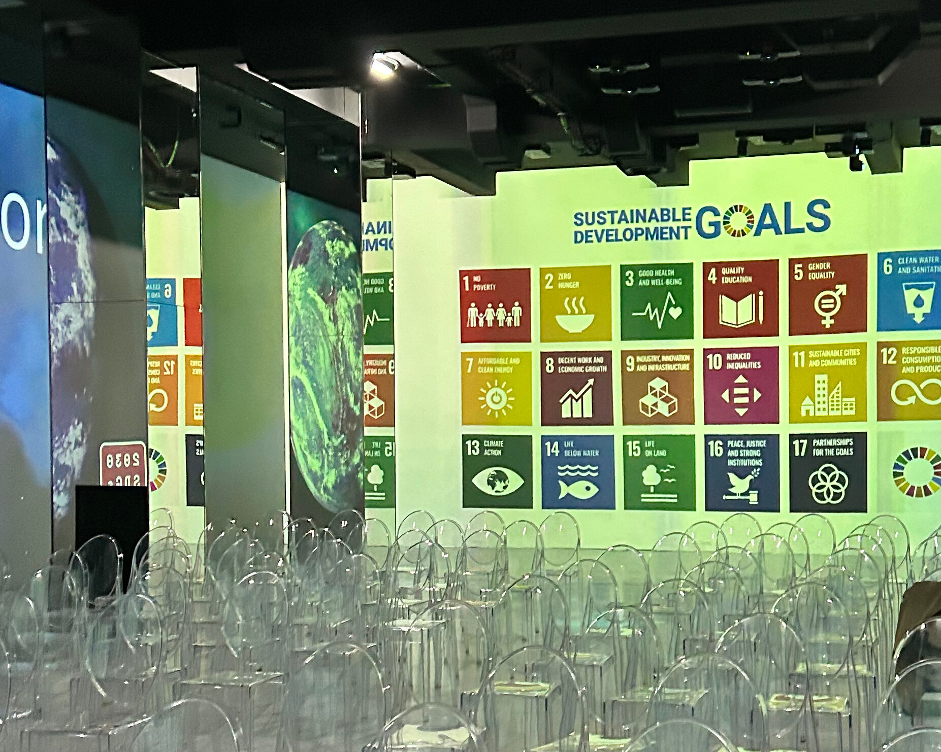 Aactividad corporativa sostenible.